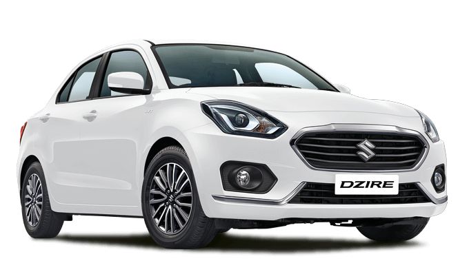 Swift Dzire Taxi - Seenu Cabs Fleet - 4+1 Passengers